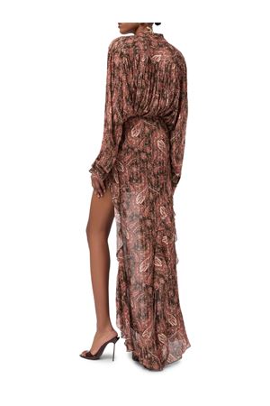 Gonna lunga a cascata Camelia THE ANDAMANE | TM190338BTNV143PAISLEY